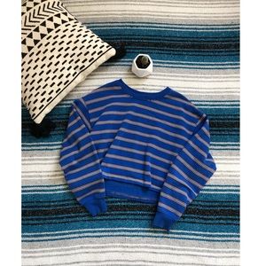 Vtg Cropped Sweatshirt